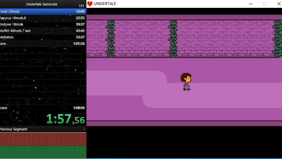 【中国第三】undertale 中文版 屠杀线速通 1:08:53