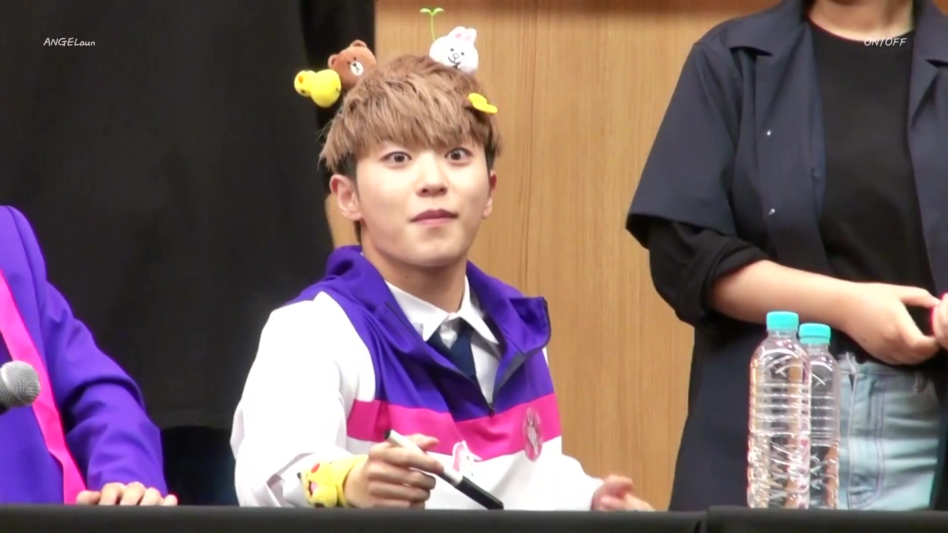 170820 (onf)明洞签名会 - 主onf家可爱的忙内laun