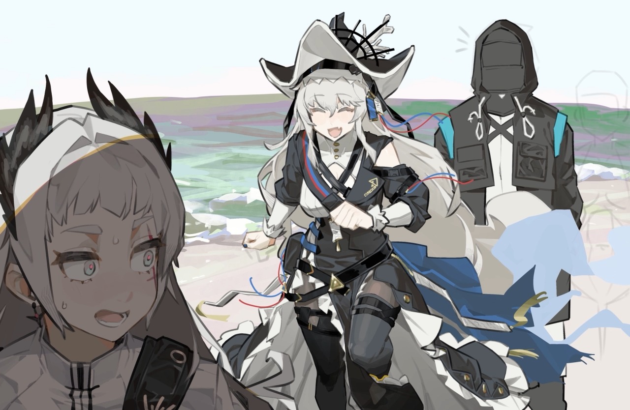 【明日方舟】鲨鱼捉小鸟