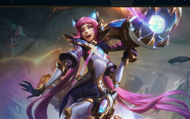 新皮肤金克丝五杀美测