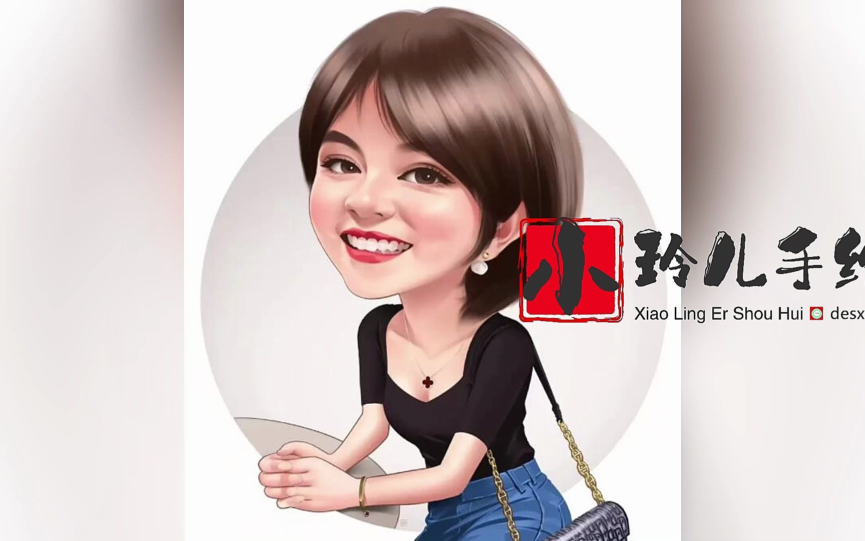 永不换的好看头像 旺自己的微信头像 小玲儿手绘头像