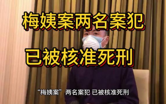 "梅姨案"两名案犯,已被核准死刑