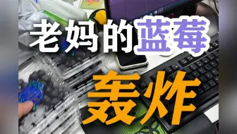 老妈一声不吭买了一堆蓝莓！