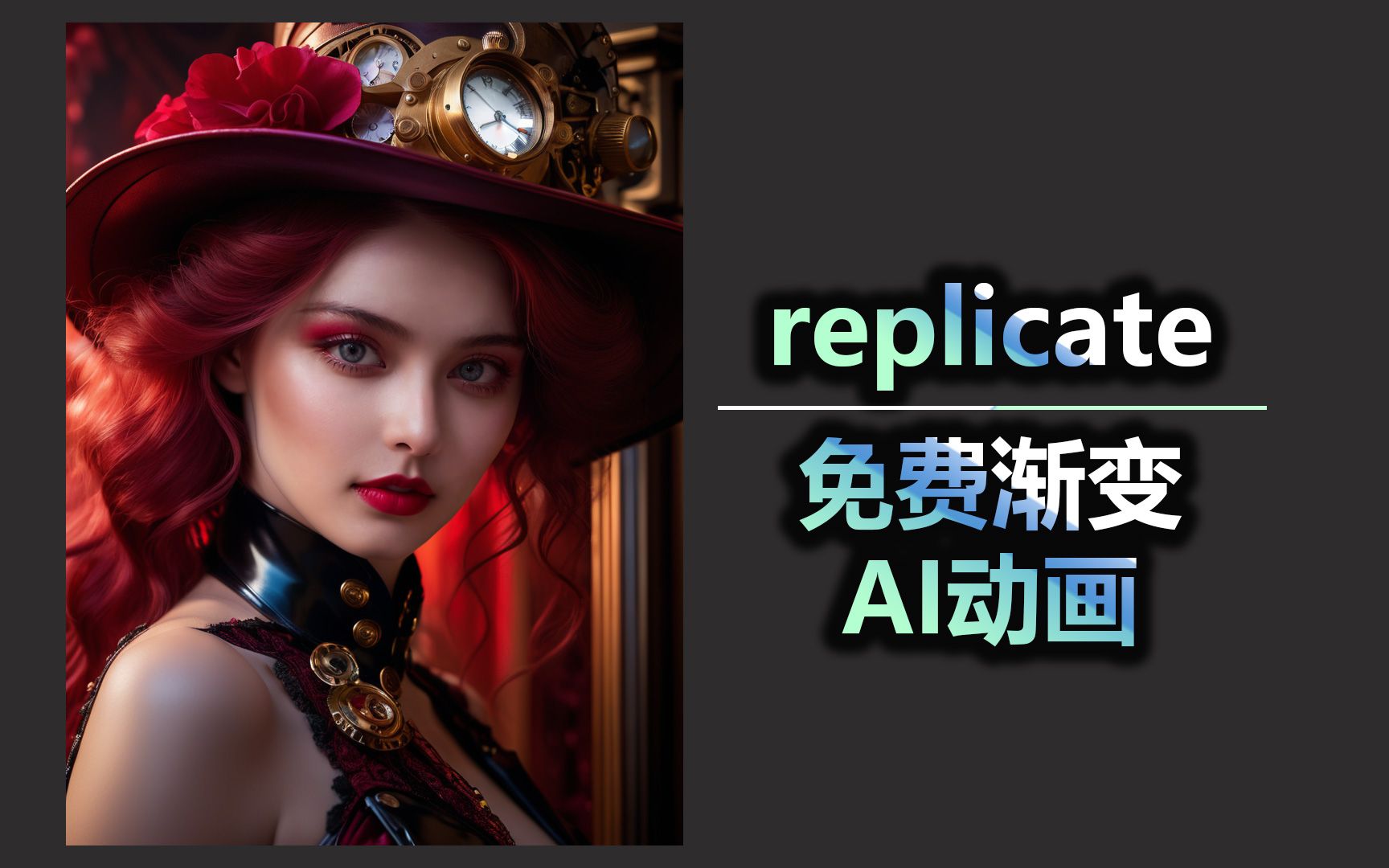 replicate 免费的图片渐变AI动画工具分享哔哩哔哩bilibili