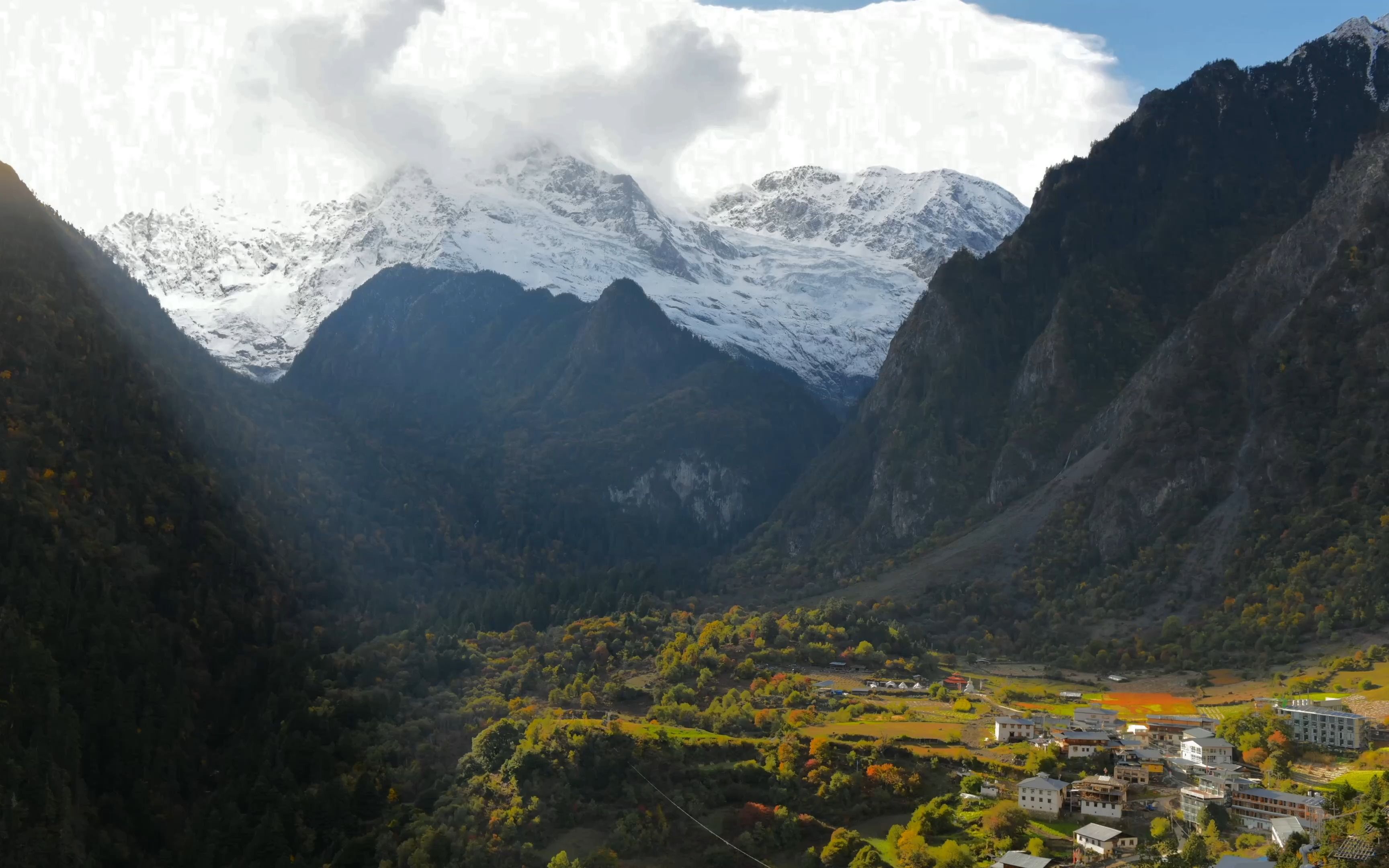 梅里雪山秘境雨崩徒步哔哩哔哩bilibili