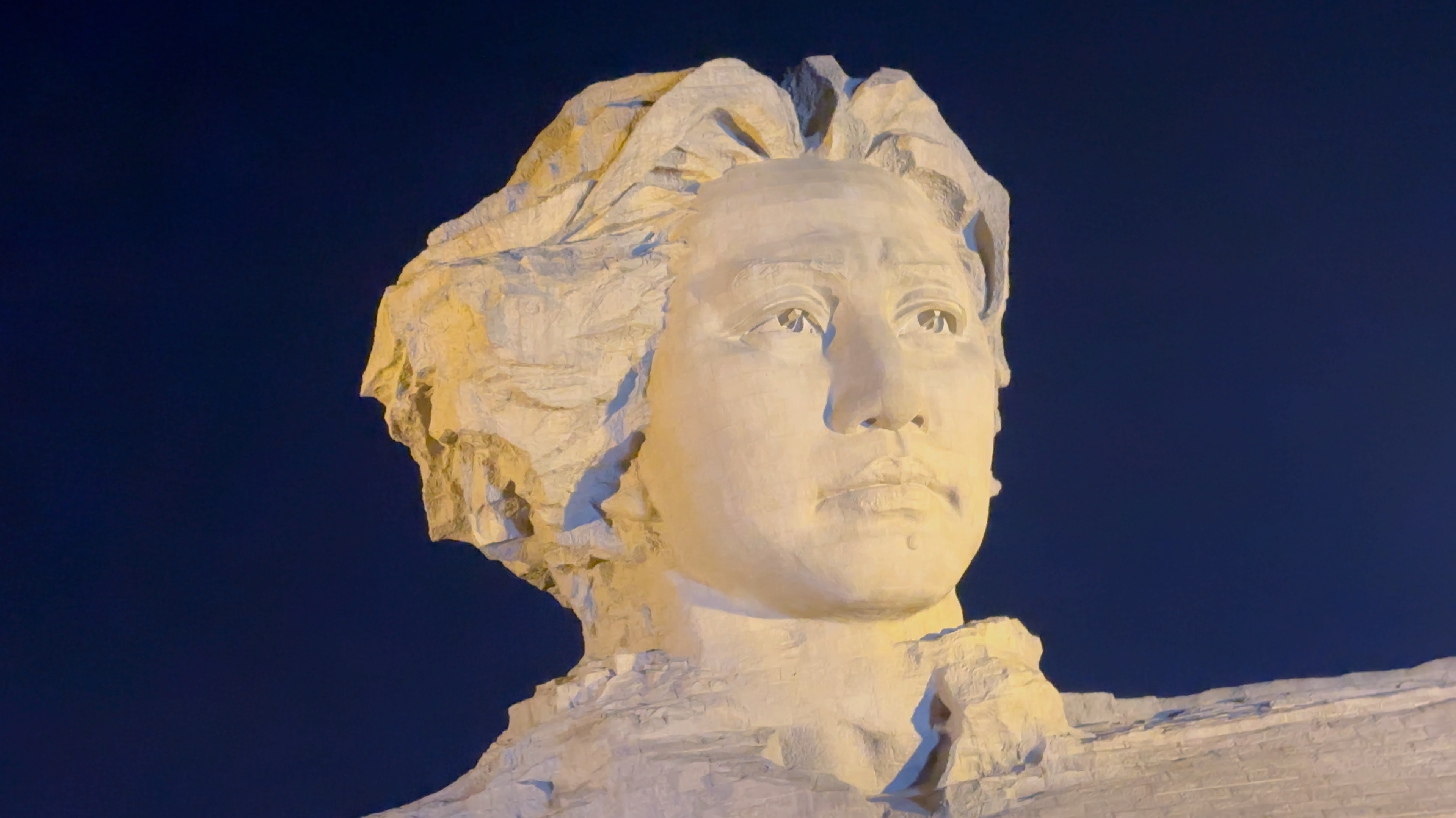 夜游橘子洲头,仰望教员雕像一周[4k60fps]