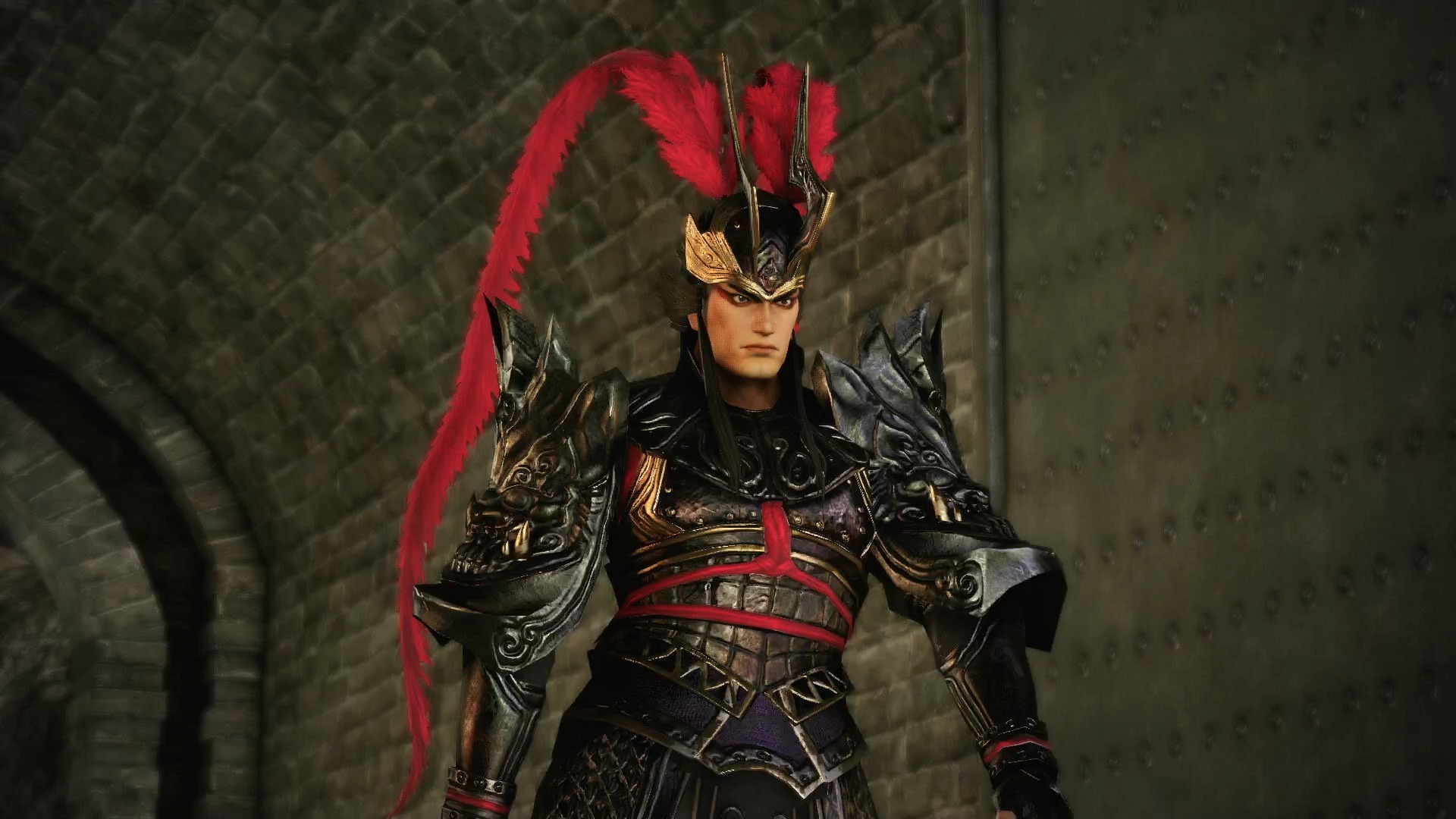 真三国无双英杰传 吕布5代服装在这里好丑啊