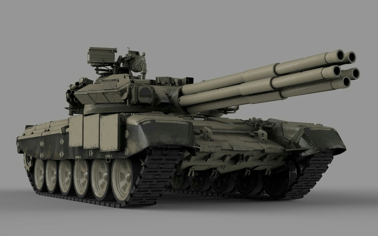 [图]【载具设定】T-90坦克