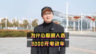 为什么聪明人买电动车都选3000元左右的？行内人告诉你4个原因