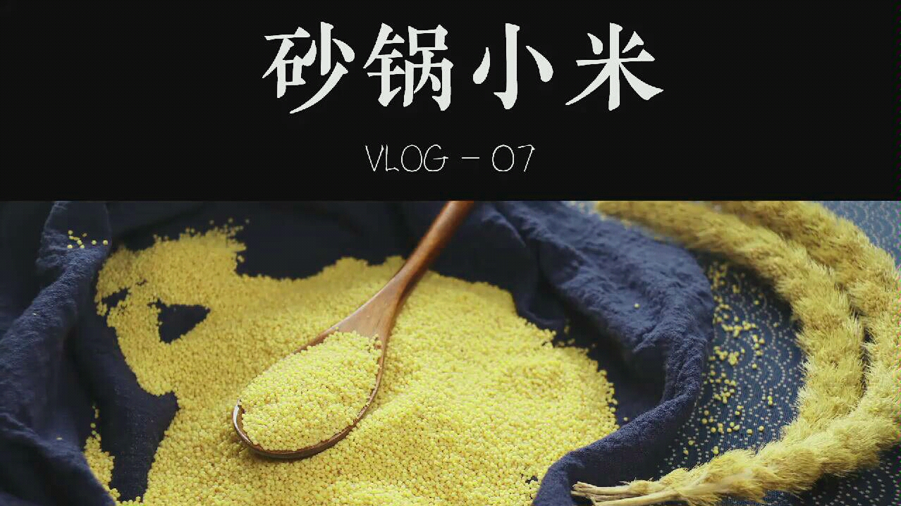 煮小米粥,教你30分钟熬出米油哔哩哔哩bilibili