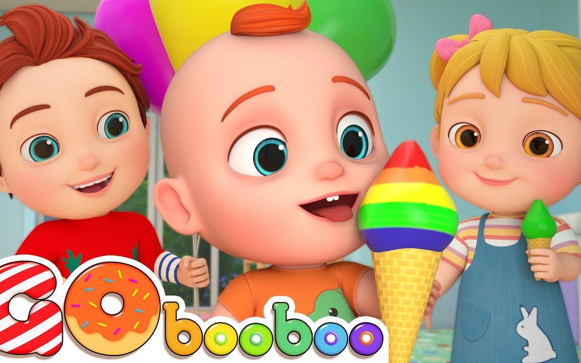 【GoBooBoo英文儿歌】Color Song 色彩之歌 | Colors for Kids | GoBooBoo Nursery Rhymes哔哩哔哩bilibili