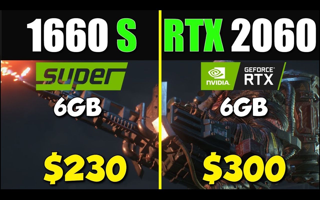 [图]GTX 1660 Super vs RTX 2060 差距有多大？