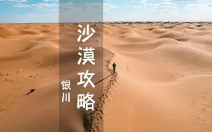 Download Video: 3天2晚银川沙漠旅游攻略