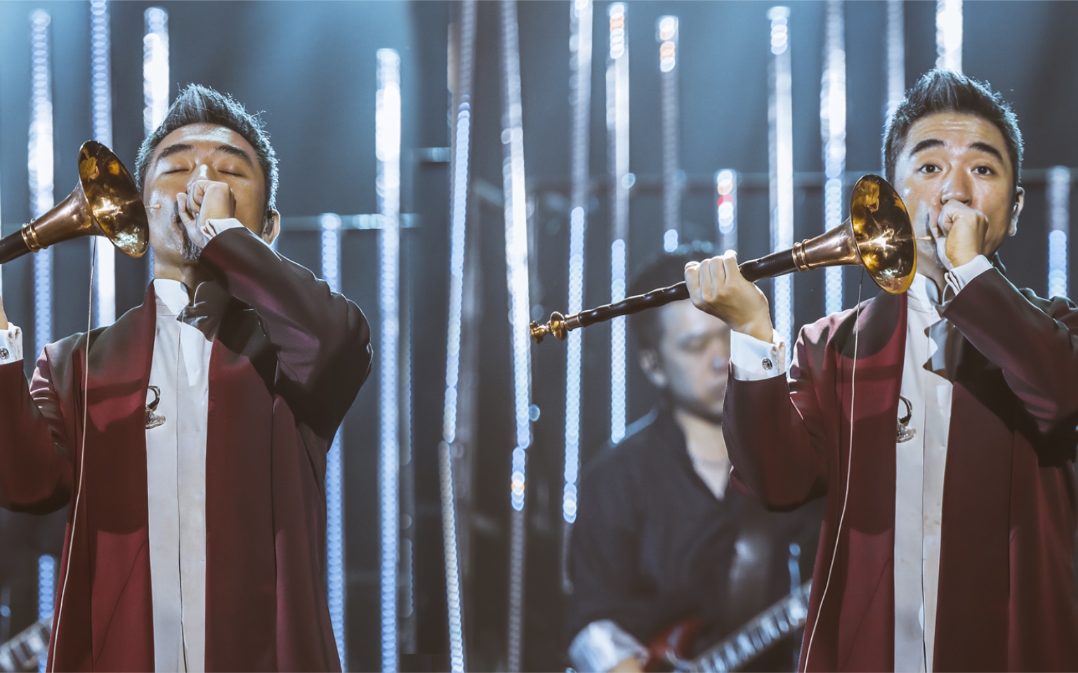 吴彤笙独奏我的祖国唢呐合奏百鸟朝凤演唱沧海一声笑live国乐大典巅峰