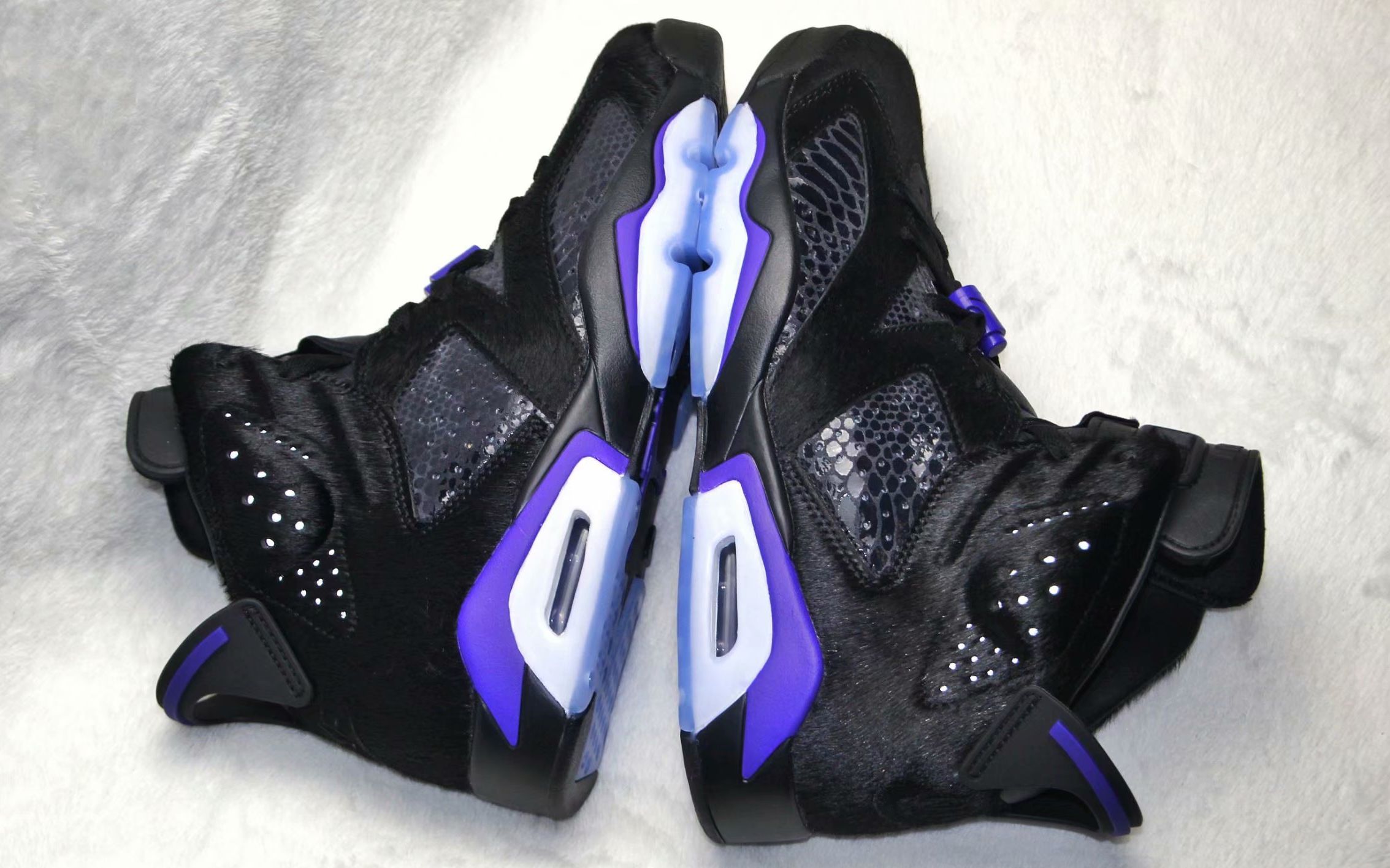 social status aj6 马毛开箱