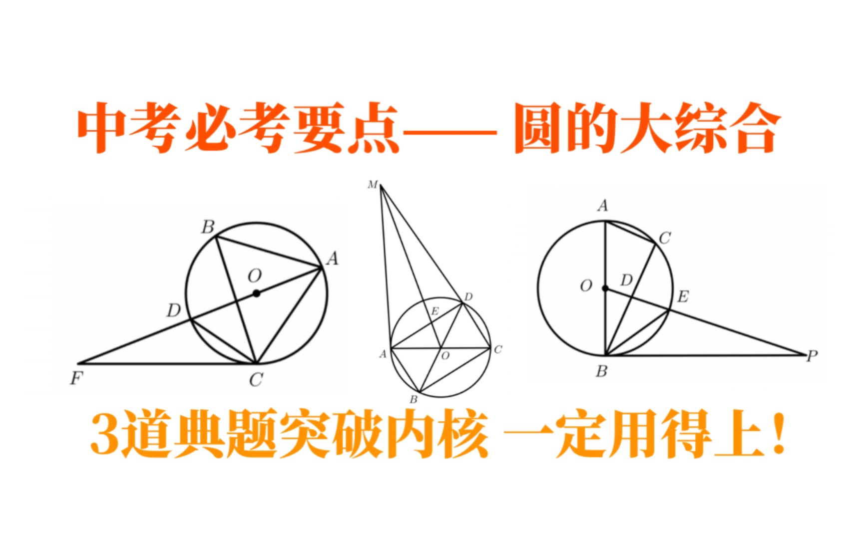 圆的大综合一口气训练到位!切线证明、半径问题、角度转化和相似综合练透核心!哔哩哔哩bilibili