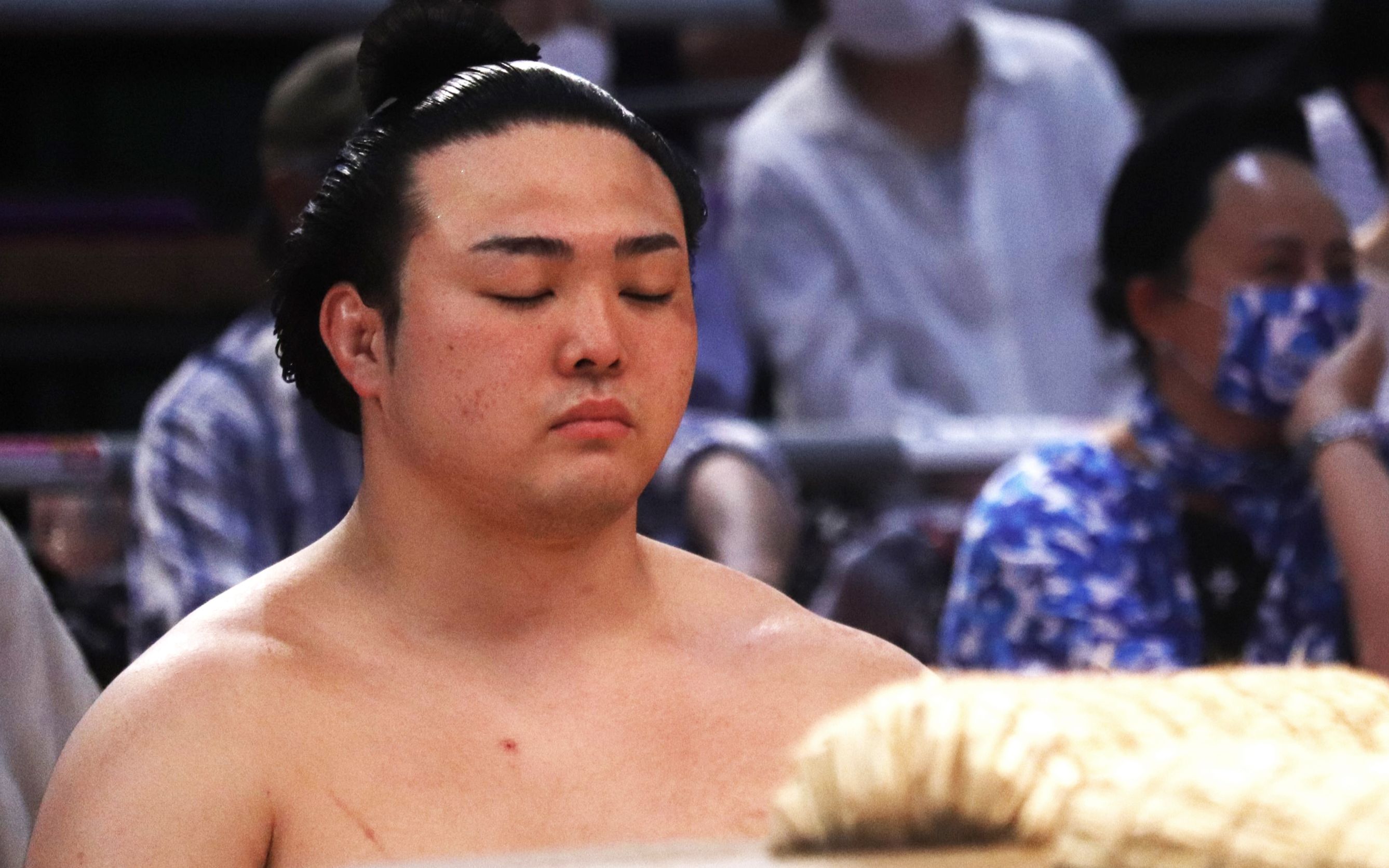 【大相扑2021年7月场所】初日 炎鹏vs琴胜峰 初日の十両_哔哩哔哩