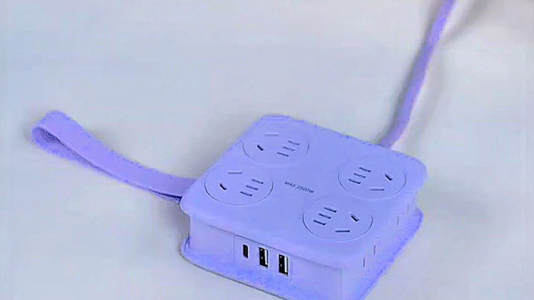 奥睿科3c认证插线板 安全充电插座 桌面式多孔排插 多功能拖线板