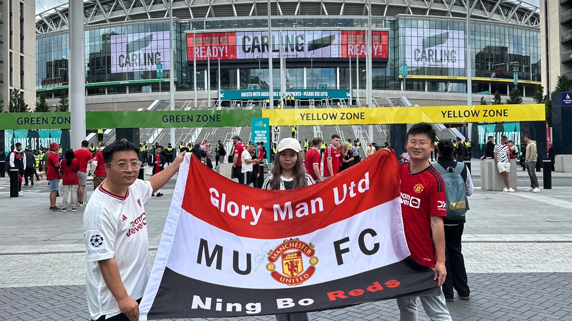 VLOG 甬抬出征足总杯决赛RoadtoWembley曼联2:1曼城哔哩哔哩bilibili