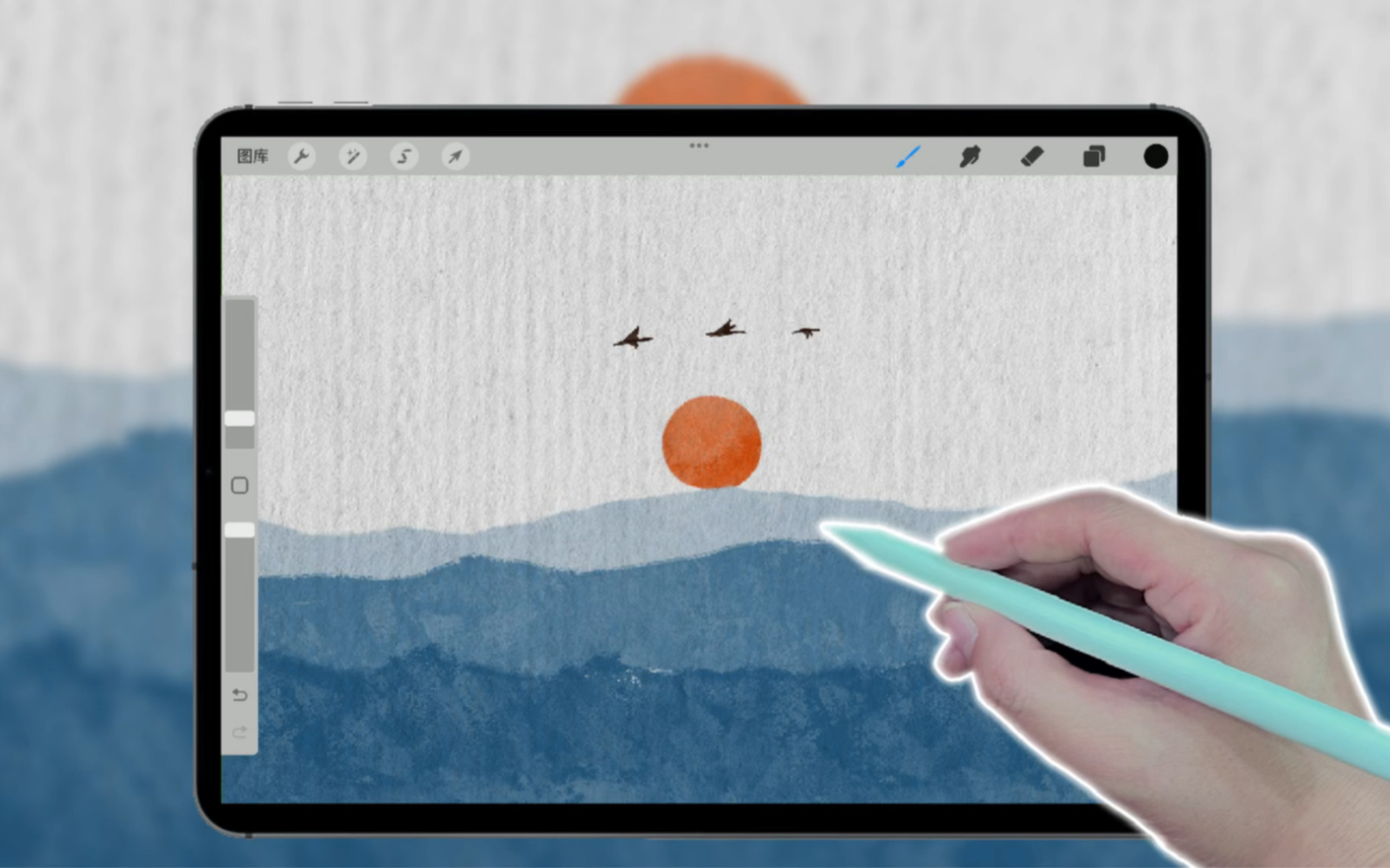 ipad绘画|更适合零基础宝贝体质的绘画教程