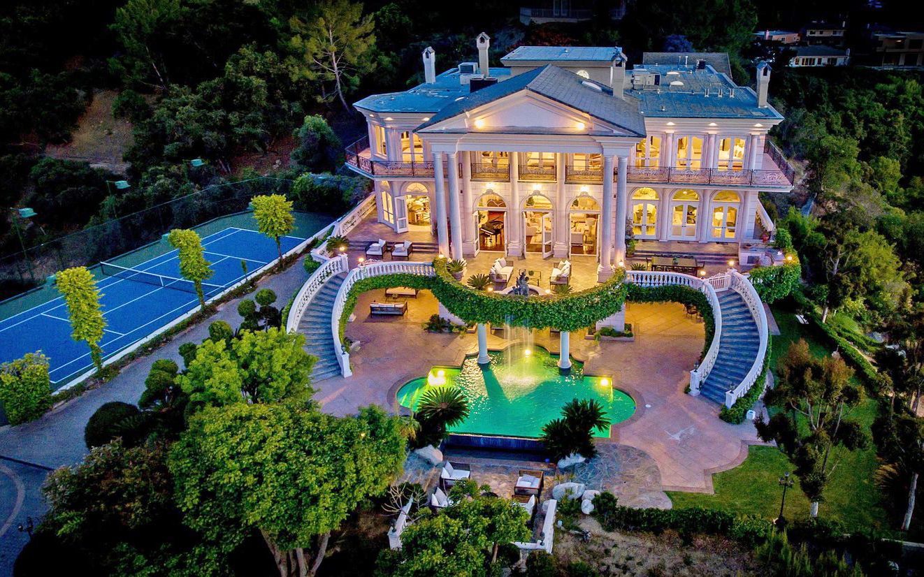 luxury home67 4k / 恩西诺奢华欧式庄园~3431 caribeth dr, encino