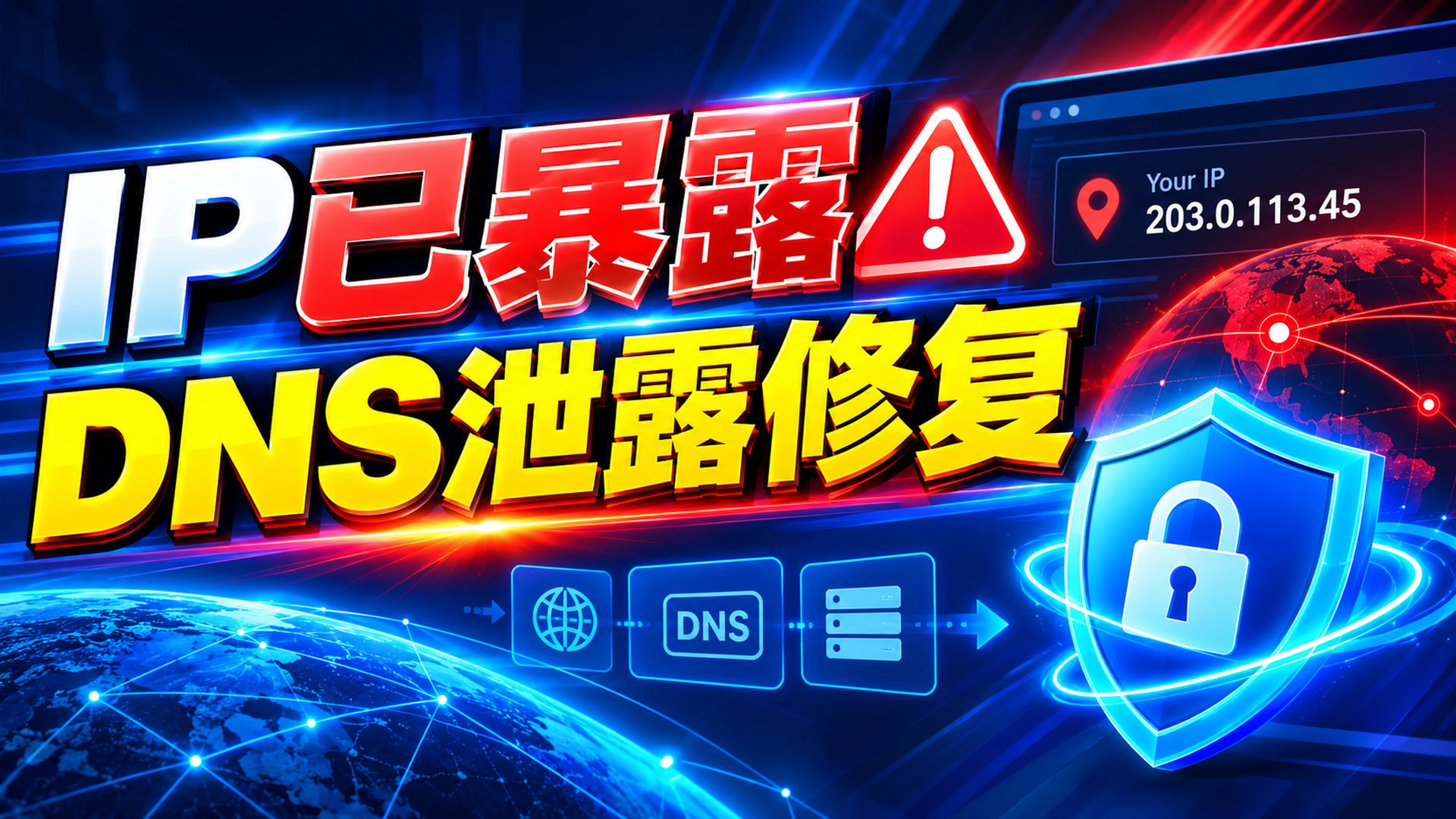 DNS 泄露:挂代理也躲不掉的真实位置追踪!90% 的人 IP 早就暴露了