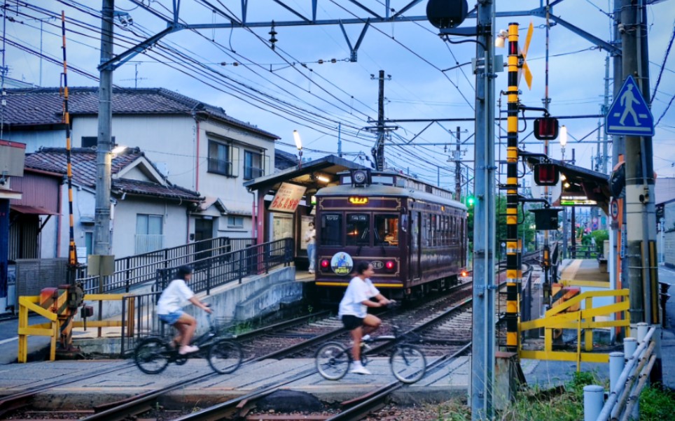 【日本交通】谜之道岔——古老的京都岚电北野线小电车