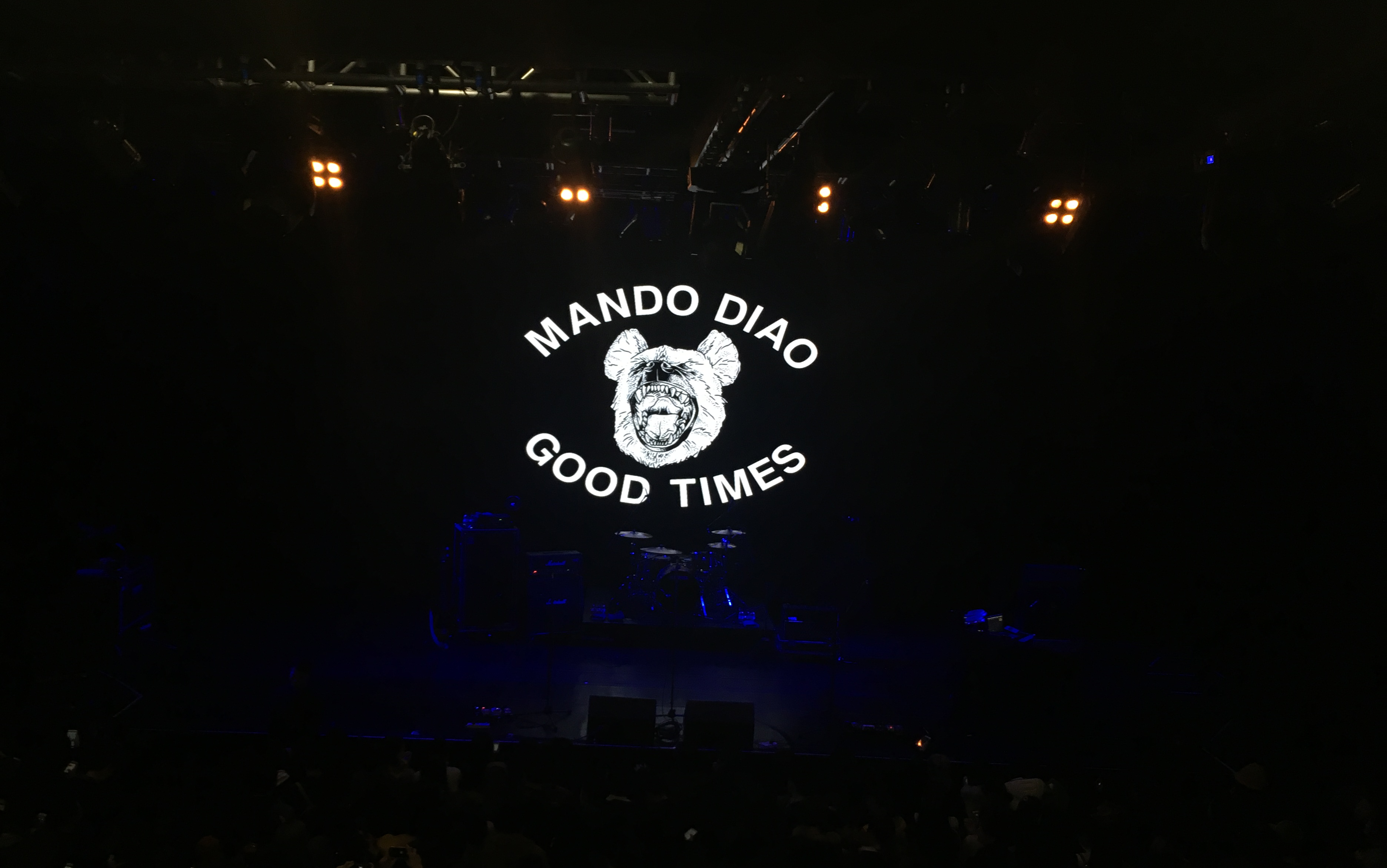 瑞典 mando diao 2018年1月6日 good times 内地巡演go pro4全纪录