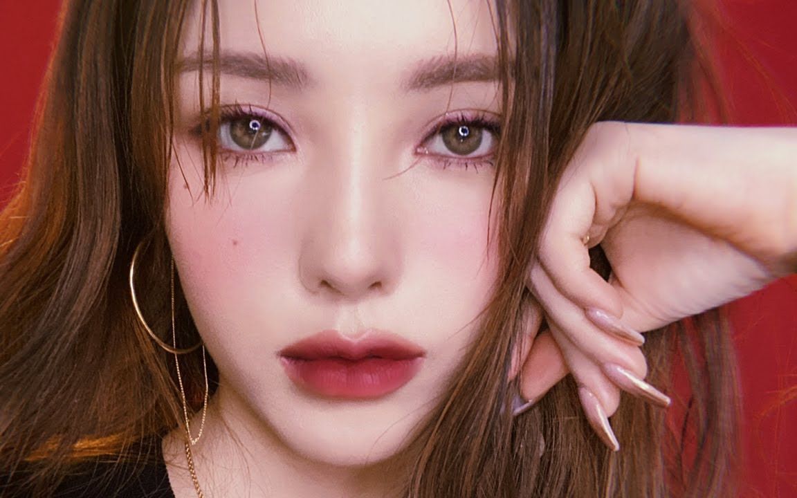 超魅惑醇厚的勃艮第妆 | 韩美妆博主pony | 纯享版 | 蓝光60帧_哔哩