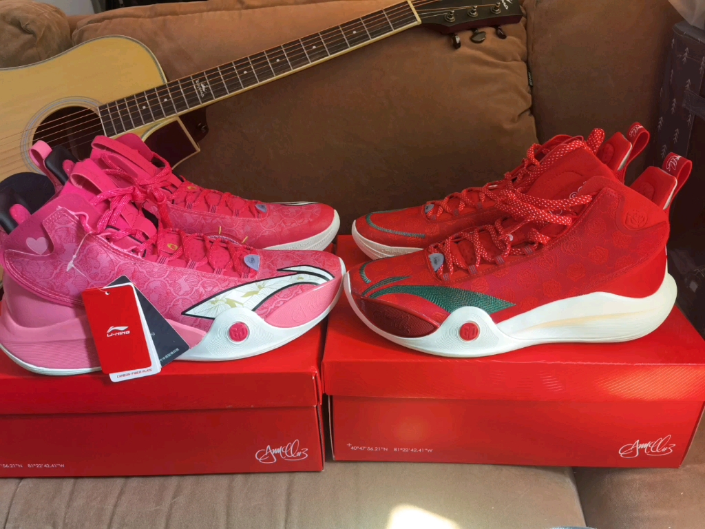 李宁cj1情人节配色 cj1玫瑰之城配色_哔哩哔哩_bilibili