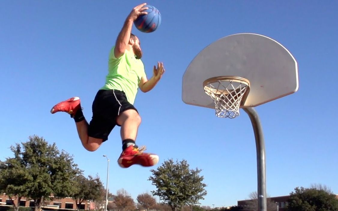 dude perfect 团队的扣篮表演 | slam dunk edition | dude perfect