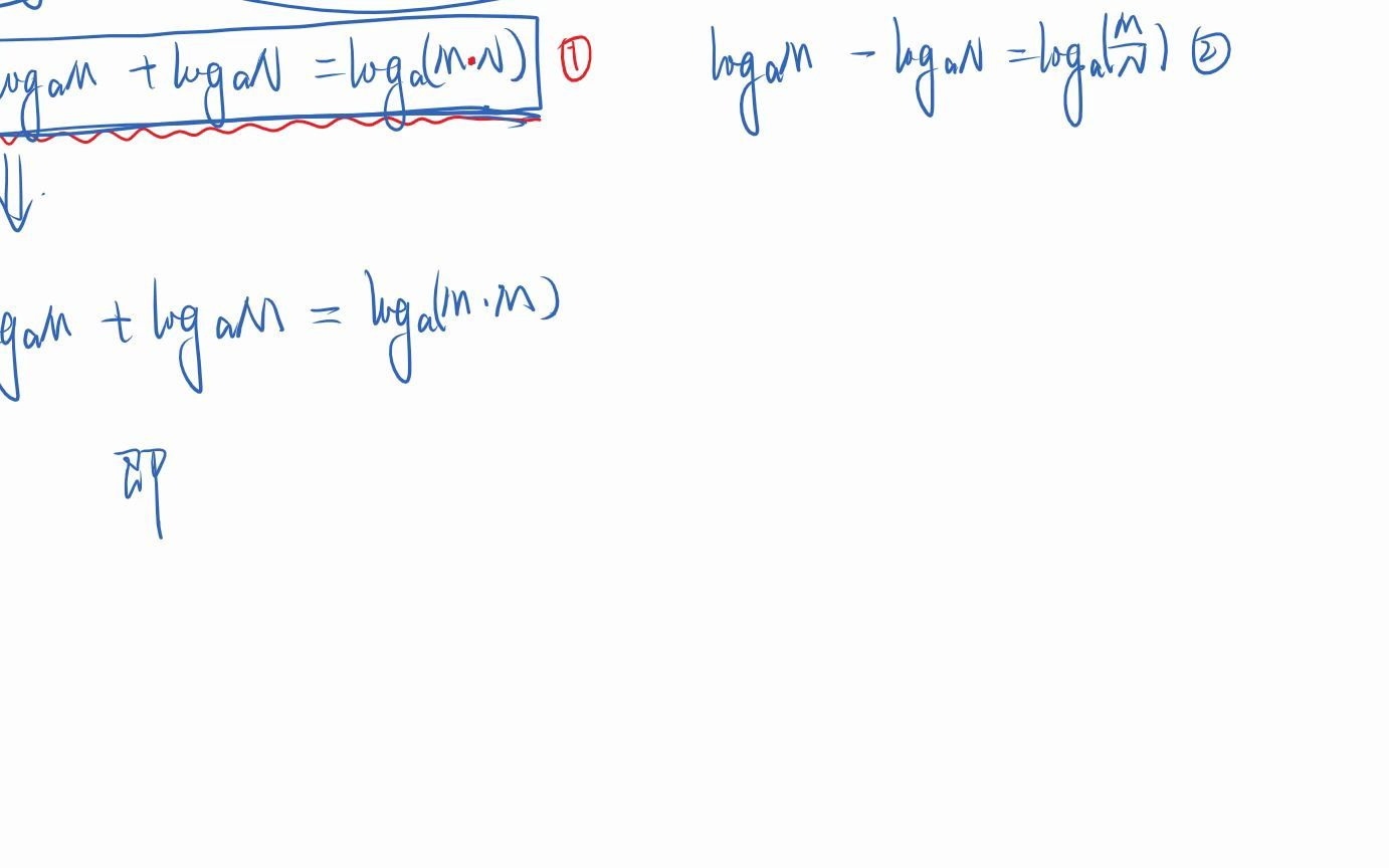【对数】2对数运算性质哔哩哔哩bilibili
