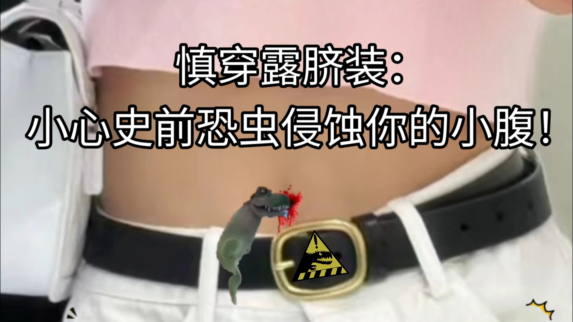 慎穿露脐装:小心史前恐虫侵蚀你的小腹!哔哩哔哩bilibili