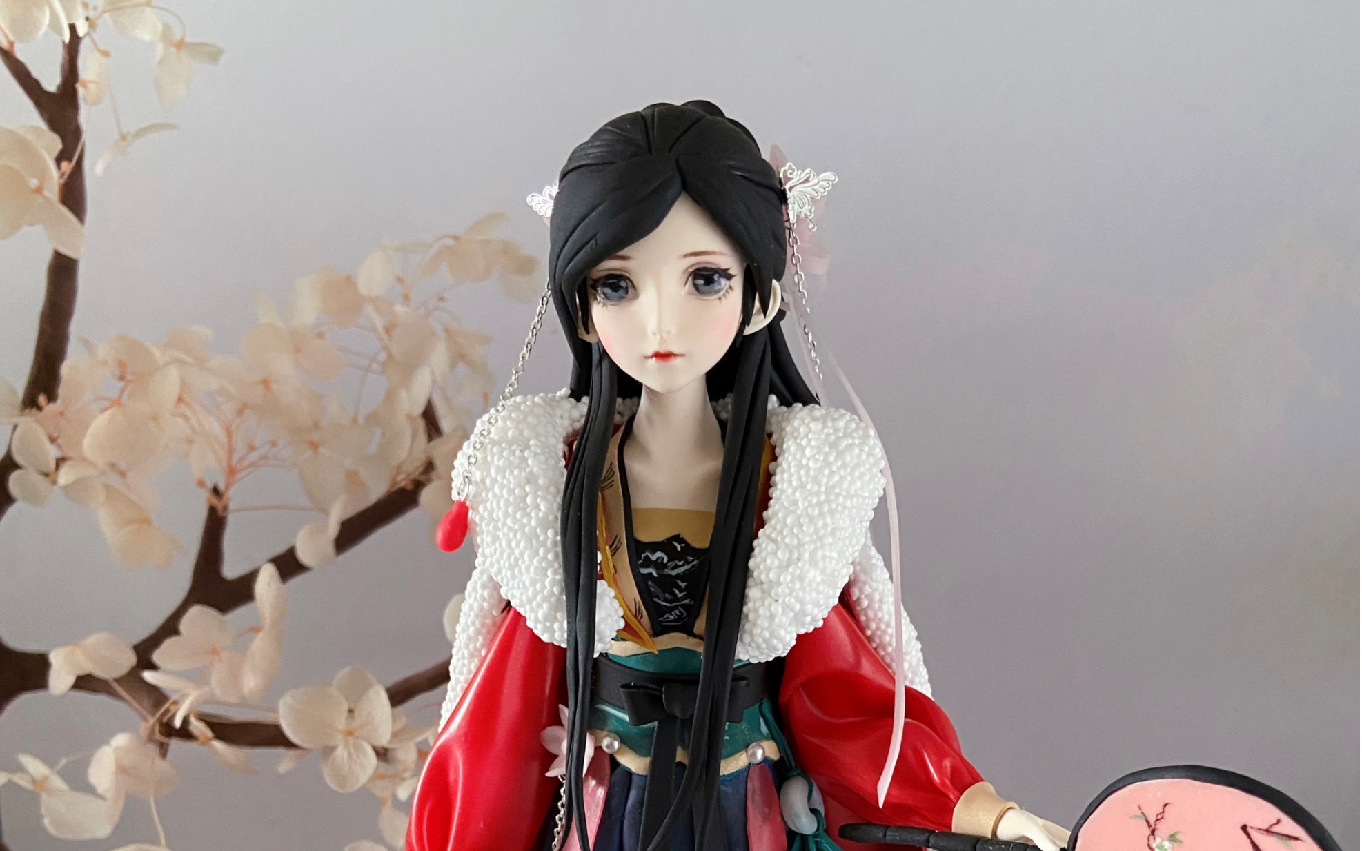 【黏土】捏的第一个古风正比人物,闪耀暖暖鹊桥