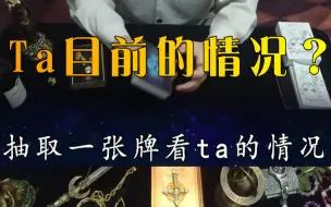 Download Video: 【塔罗占卜】随机领取一张牌，来查看Ta目前是怎样的状态，可重复（每次结果不同）