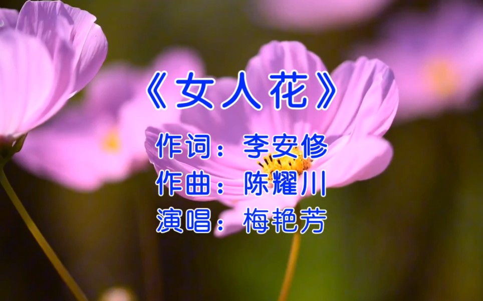 [图]《女人花》女人如花花似梦，孤芳自赏最心痛