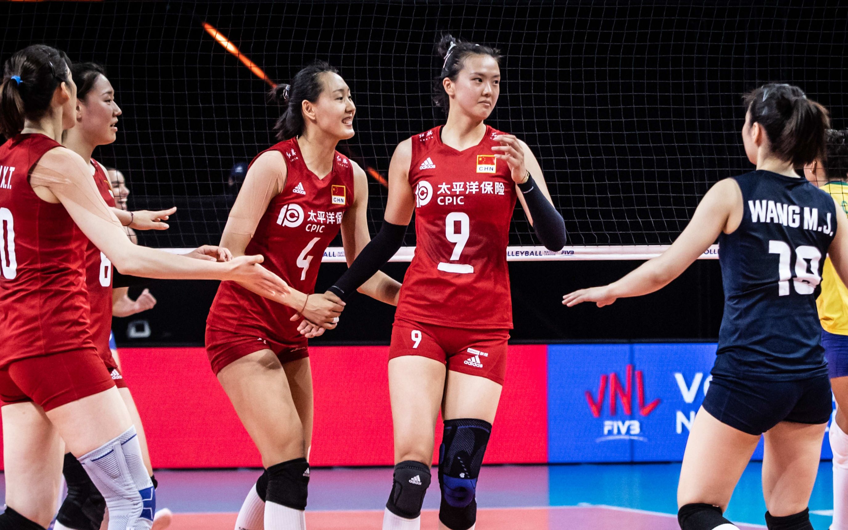 中国-巴西 2021年女排国家联赛vnl第3周_哔哩哔哩_bilibili