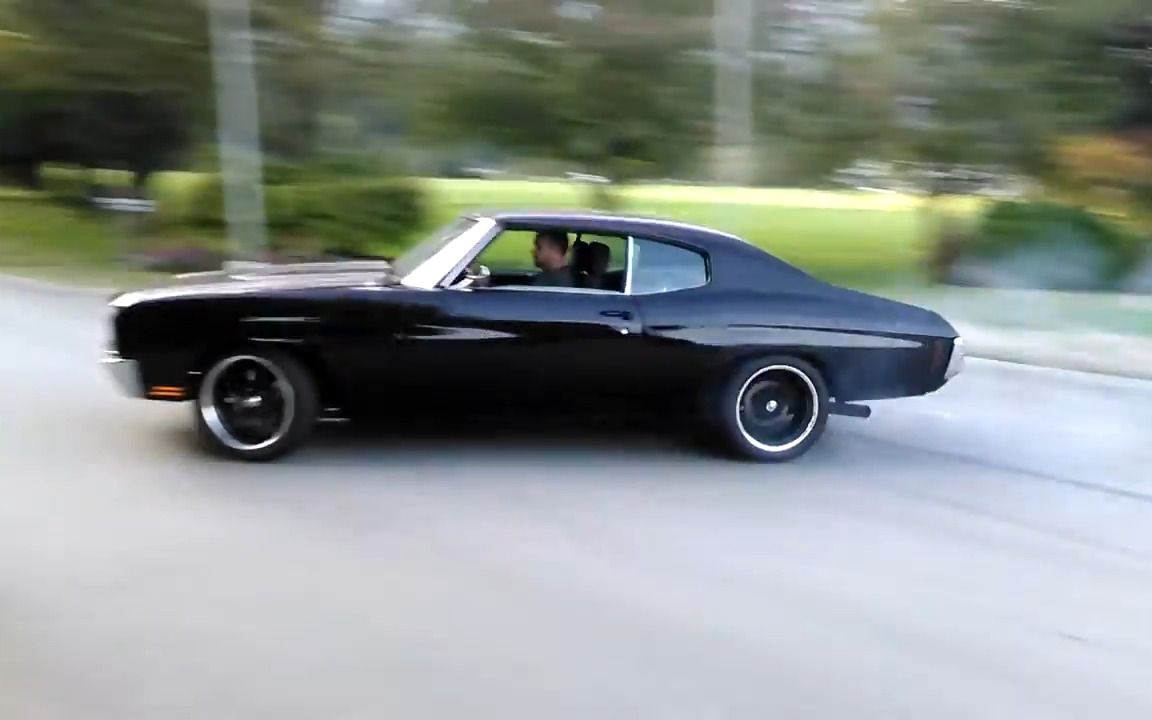 1970雪佛兰chevelle ss定圆漂移