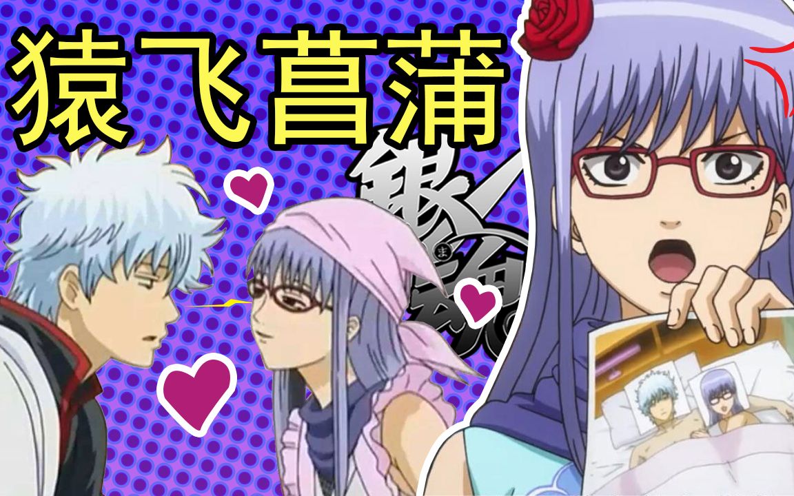 [图]彩虹雨 | GINTAMA《银魂人物志-11》大近视的眼镜妹，美女忍者和抖M的结合 - 猿飞菖蒲