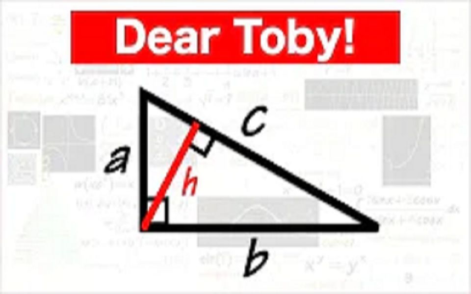 直角三角形倒数平方和: 给Toby的 a^2+b^2=h^2哔哩哔哩bilibili