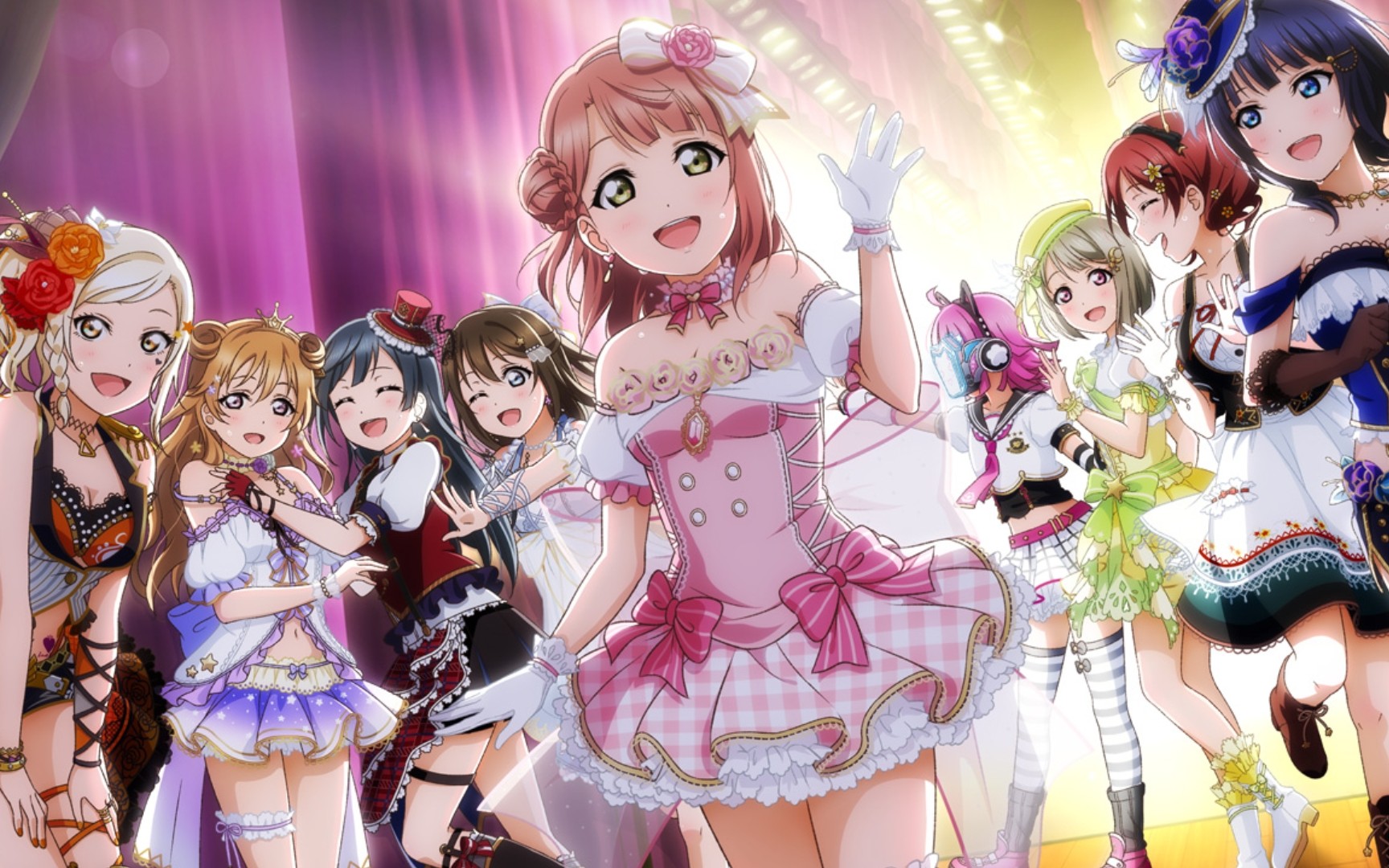 手游《lovelive偶像全明星》插画集4