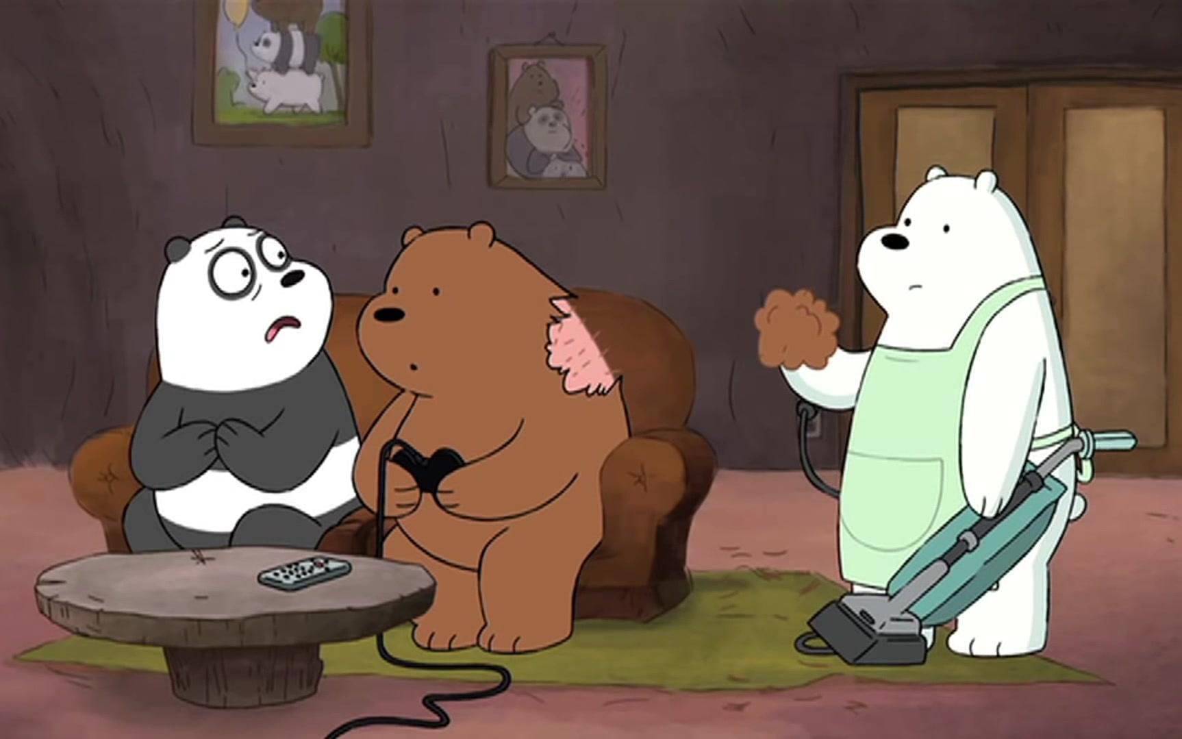 【咱们裸熊 we bare bears】siamo solo orsi 意大利语版 自制熟肉—