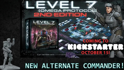 LEVEL 7 [OMEGA PROTOCOL] Board Game (2nd Edition) by Privateer Press —  Kickstarter