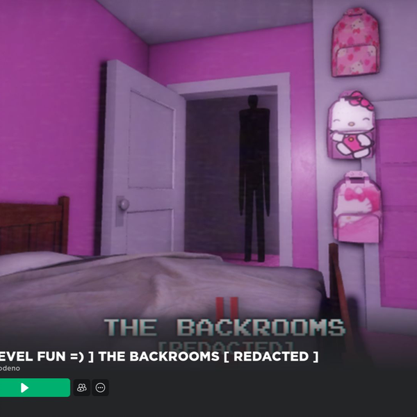 THE BACKROOMS [ REDACTED ] - Roblox