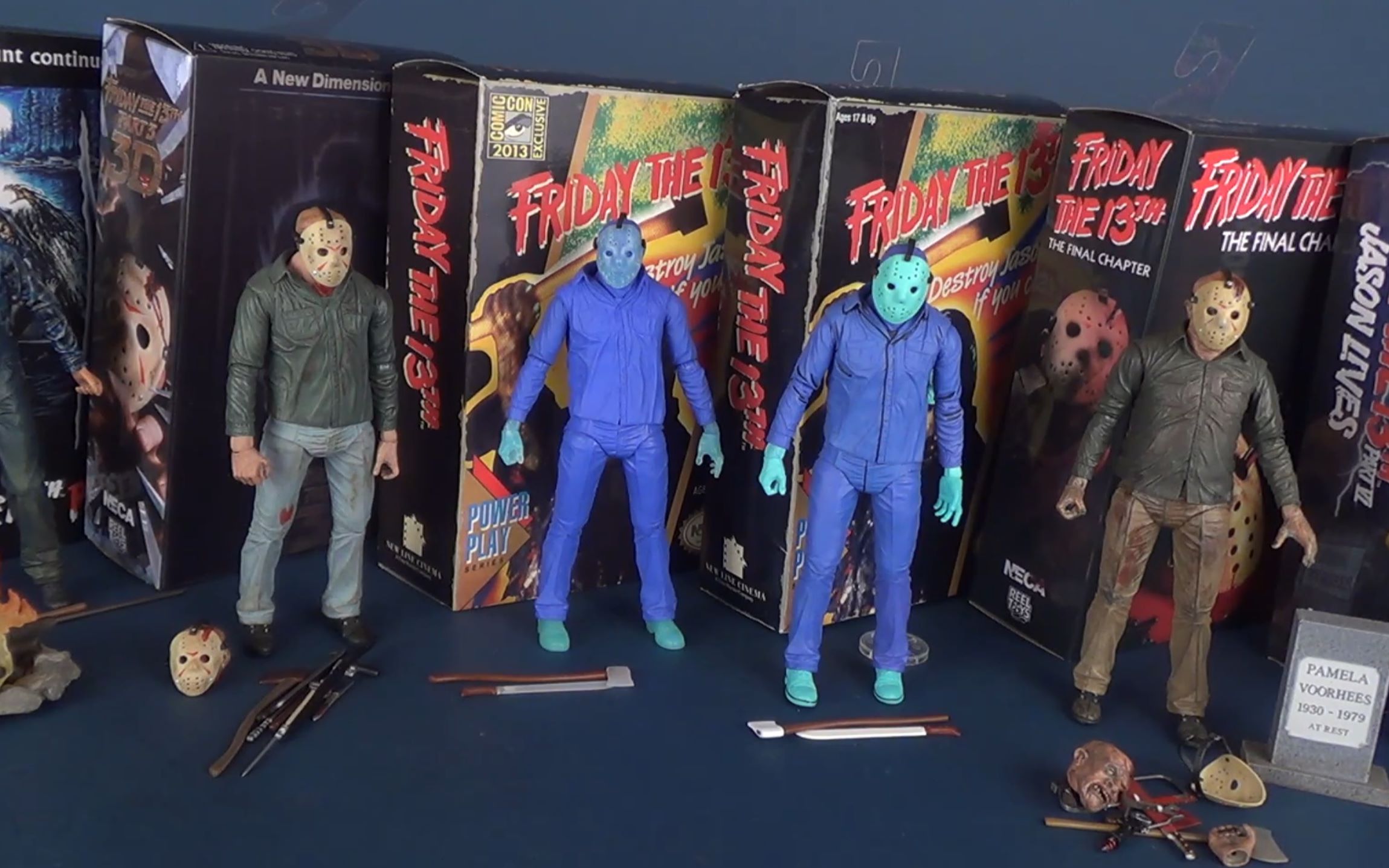 [图]十三号星期五 A Look back at all the NECA Friday the 13th Ultimate Jason Voorhees Figur