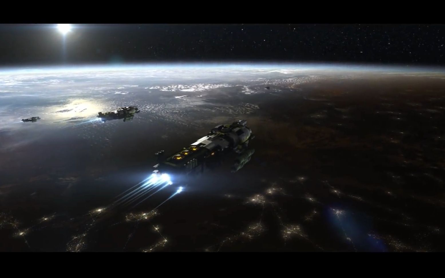 eve宣传片史诗合集太空大战