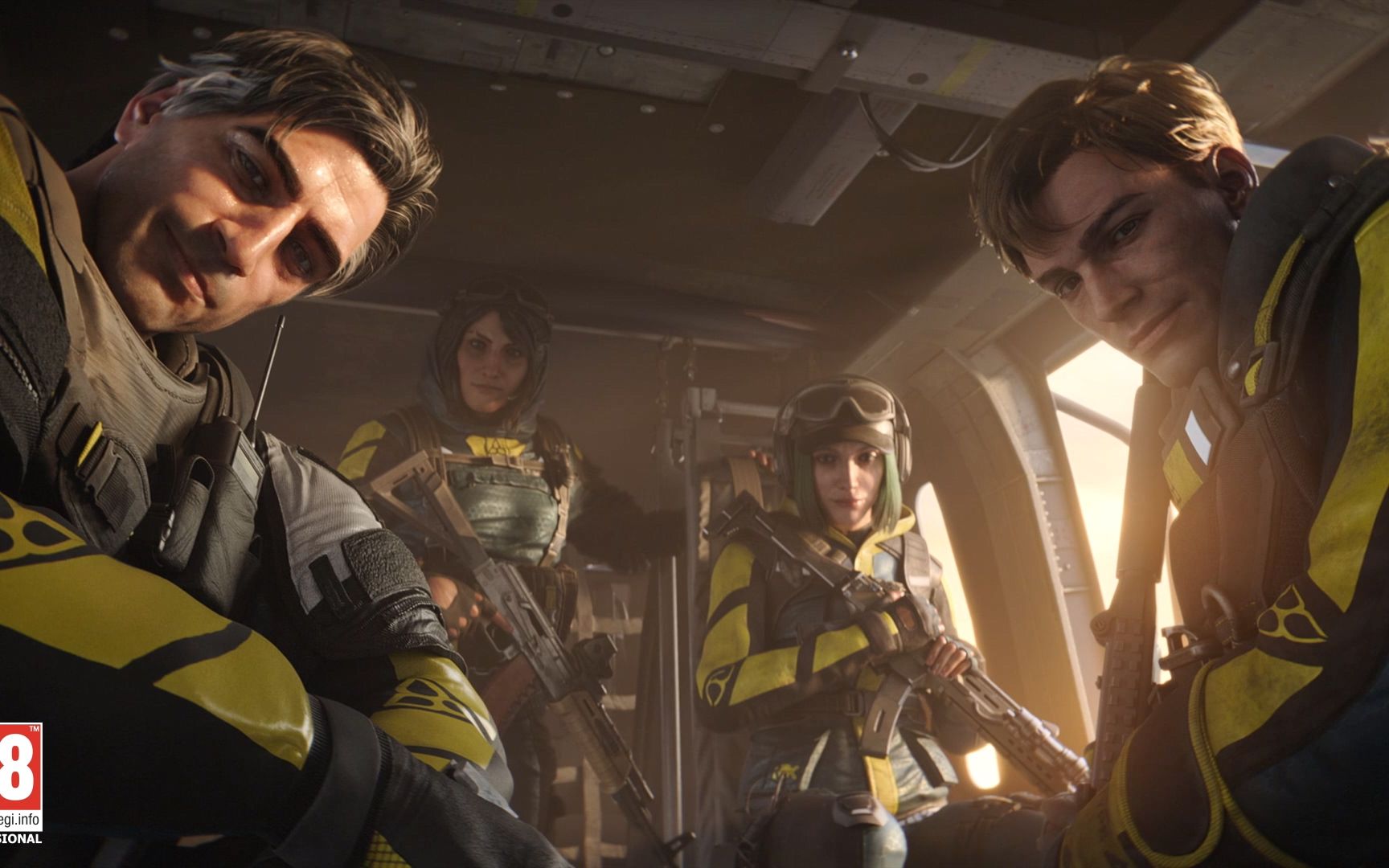 《彩虹六号:异种》cg动画