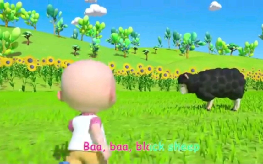 Baa Baa Black Sheep 韵律英文儿歌,英文儿歌哔哩哔哩bilibili