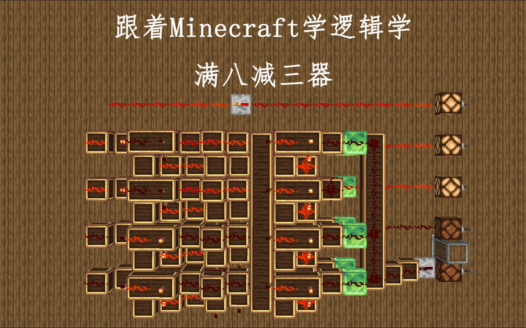 【玩游戏学知识】 跟着minecraft学逻辑学2.