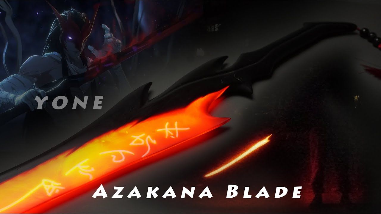 制作永恩亚扎卡纳之剑 | 英雄联盟【craft boy】